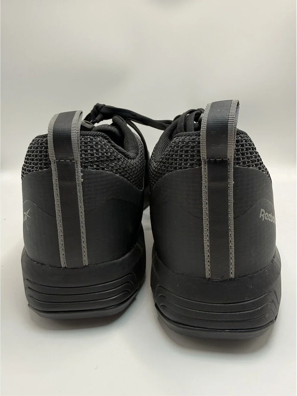 Reebok Fusion Flexweave Cage Mens Size 11.5 Black Composite Toe Safety Work Shoe
